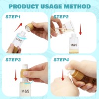 Botol Pompa Vakum Plastik Tanpa Udara 80ml dengan Alas Bambu, Laris untuk Krim Wajah, Dilengkapi Pompa Krim Cetak Sablon