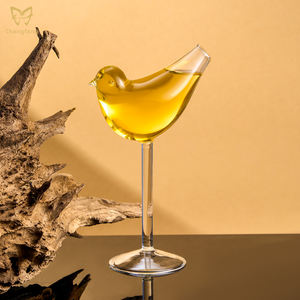 Yenilik şampanya kadeh cam kuş şekli kokteyl cam Mimosas kanlı - Product Image 5