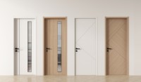 Porte d'entrée moderne en aluminium Lesso Home de haute qualité, insonorisée, à ouverture intérieure, avec vitrage, pour salon et hôtel