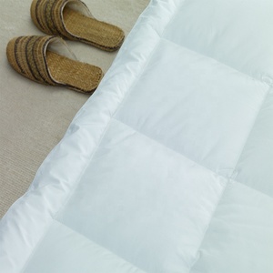 <span class=keywords><strong>Housse</strong></span> de surmatelas matelassée en microfibre avec hauteur de déflecteur en satin - Product Image 5
