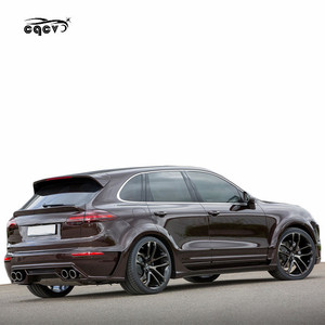Kit corpo largo per <span class=keywords><strong>Porsche</strong></span> <span class=keywords><strong>cayenne</strong></span> 958.2 2015-2017 paraurti anteriore paraurti posteriore ampio bagliore e cappuccio per <span class=keywords><strong>Porsche</strong></span> <span class=keywords><strong>cayenne</strong></span> 958 lifting - Product Image 4