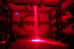 Cuatro agujeros cielo estrellado Aurora rayo láser luces DJ Disco Club techo evento Fiesta Iluminación escenario efecto equipo teatral - Product Image 6