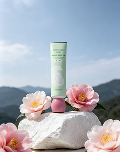Tube cosmétique ABL imprimé sur mesure avec bouchon en forme <span class=keywords><strong>de</strong></span> <span class=keywords><strong>fruit</strong></span> rose, tube vide <span class=keywords><strong>de</strong></span> 30 g pour crème pour les mains, emballage <span class=keywords><strong>de</strong></span> marque privée - Product Image 2