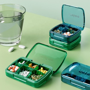 Vente en gros : Étui de rangement portable pour pilules, personnalisable, en PP de qualité alimentaire, sans BPA, mignon, avec tiroirs, couleur personnalisée - Product Image 1