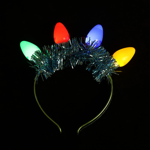 Diadema Luminosa LED de Navidad con Diseño de Cebolla, 4 Luces, Novedad, Juguete, Banda para el Pelo, Halloween, ¡MÁS VENDIDO! - Product Image 1