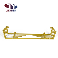 Jieying Nouveau Design Accessoires de Quincaillerie Style Luxe Pieds de Canapé en Métal Doré Base de Fauteuil en Métal Doré Cadre de Canapé en Acier Doré