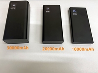 Banque d'Alimentation Haute Capacité 30000mAh avec Affichage Numérique, Quatre Sorties USB Type C, Power Bank PD 22.5W Portable 30000mAh