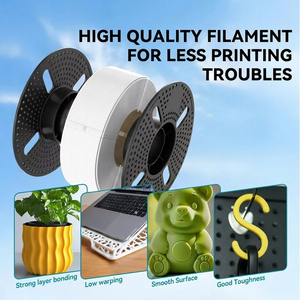 Filament <span class=keywords><strong>PLA</strong></span> économique 1,75 mm 1 kg, <span class=keywords><strong>bobine</strong></span> de recharge sans <span class=keywords><strong>bobine</strong></span> pour consommables d'<span class=keywords><strong>imprimante</strong></span> <span class=keywords><strong>3D</strong></span> <span class=keywords><strong>PLA</strong></span> Bambu Lab AMS - Product Image 2