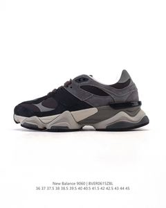 รองเท้าวิ่งลำลองสไตล์เรโทร NB 9060 สีดำล้วนสำหรับผู้ชาย รองเท้าเดินแฟชั่นสำหรับผู้หญิง คุณภาพสูง ผลิตตามแบบ OEM - Product Image 6