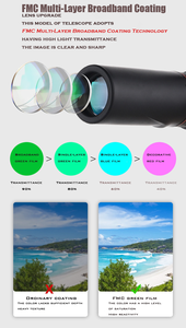 2000X25 키가 큰 망원경 단안경은 작고 휴대하기 때문에 여행, 하이킹, 낚시 및 캠핑에 적합합니다. - Product Image 4