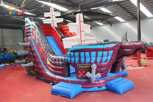 Scivolo Acquatico Gonfiabile WINSUN Summer Delight Slide 21ft, Onda Tropicale, Scivolo Acquatico Tsunami, Offerta Speciale per Bambini e Ragazzi - Product Image 5