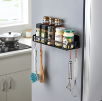 Usine directe gain de place réfrigérateur étagère magnétique étagère à épices magnétique réfrigérateur étagère latérale à épices pour la cuisine