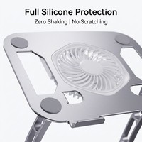 Support Ergonomique pour Ordinateur Portable en Aluminium, Réglable en Hauteur, Pliable et Portable, de Marque OEM, Fabriqué en Usine depuis 18 Ans, pour Accessoires IT