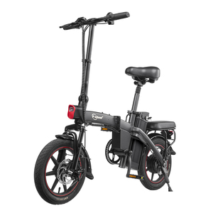 電動シティバイク14インチ折りたたみ式Ebike 250WミニEbike 48V折りたたみ式都市型自転車EU英国ストック - Product Image 1