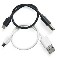 Câble de données USB type-c court 50cm Micro USB 5 broches câble de charge USB Type C chargeur pour iPhone Xiaomi Samsung téléphone Android