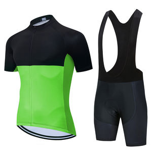 2025 ropa de bicicleta de secado rápido nombre del equipo personalizado ciclismo Jersey babero conjunto 20D MTB uniforme bicicleta ropa <span class=keywords><strong>para</strong></span> hombres corto Maillot <span class=keywords><strong>Culotte</strong></span> - Product Image 6
