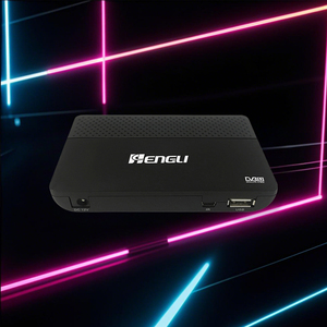 HD kỹ thuật số vệ tinh TV <span class=keywords><strong>Receiver</strong></span> DVB-S2 Set-Top Box vật liệu nhựa phần mềm cập nhật Bộ giải mã - Product Image 4