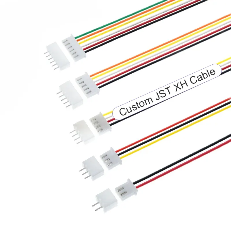 Индивидуальный Женский 1 2 3 4 5 6 7 8 9 10 11 12 13 14 15 16 20 pin jst xh 2,54 соединитель жгут проводов, кабель в сборе