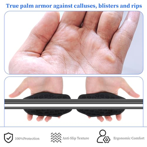Non-Slip <b>Weight</b> Lifting Grips <b>for</b> <b>Men</b> and Women Heavy Duty Rubber Gym Grips <b>for</b> Deadlifts, Fitness & Strength Training - Product Image 3