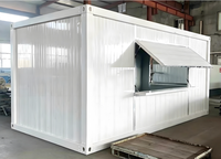 Magasin mobile de 10 pieds, bar à jus pop-up, café, magasin modulaire et mobile, maison de magasin de proximité, maisons portables d'extérieur