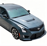 Kit carrosserie en plastique PP de style ATS-V pour pare-chocs avant et capot moteur Cadillac ATS 2 II 2013-2019