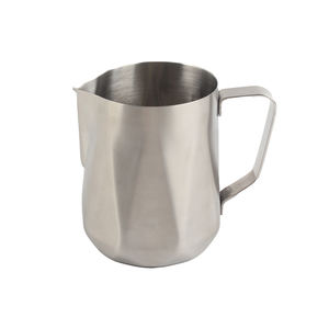 Jarra Espumadora de Leche de Acero Inoxidable Clásica de 350 ml de Capacidad, Marca OEM/ODM para Uso en Cafeterías, Venta al por Mayor - Product Image 1