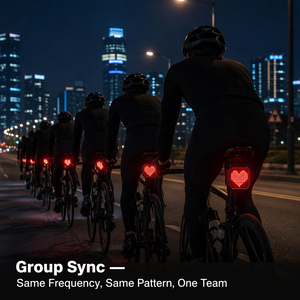 Luz Trasera Inteligente para <span class=keywords><strong>Bicicleta</strong></span>, Tipo C, Control Remoto por Aplicación, Lámpara Trasera con Expresiones Personalizadas, Luz de Advertencia LED Impermeable IP66 para <span class=keywords><strong>Bicicleta</strong></span> de Montaña - Product Image 6