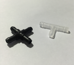 Connecteur et moule pour tuyau flexible résistant à la corrosion en PP |   90 °   Réducteur coudé Pagoda, Distributeur d'air pour pompe d'aquarium - Product Image 3