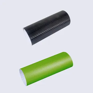 广州工厂汽车膜防水拉伸强度PVC自粘3D 5D 6D碳纤维汽车包装乙烯基