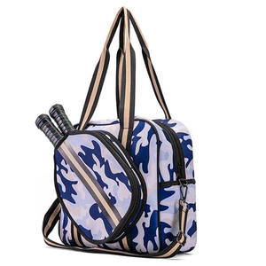 Sac de sport portable pour femme Peak Racket Bag, pour badminton, tennis, en matériau de plongée, sac de rangement pour équipement de sport et balles - Product Image 2