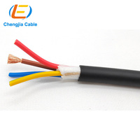 Câble flexible haute résistance YY507 4x1(17AWG)VDE 0295/IEC 60228 Standard TRVV, câble de chaîne porte-câbles en PVC, âme en cuivre pur, câblage flexible pour machines
