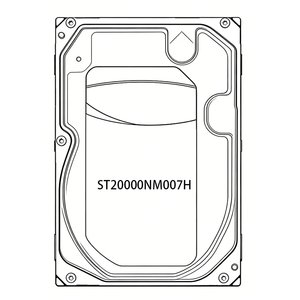 ฮาร์ดดิสก์ดั้งเดิม ST20000NM007H 20TB 7200RPM 3.5 นิ้ว SAS ฮาร์ดไดรฟ์สำหรับองค์กร ฮาร์ดดิสก์เซิร์ฟเวอร์ใหม่ ST20000NM007H 20TB 7200RPM 3.5 นิ้ว - Product Image 1