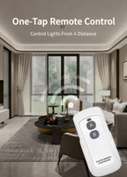 Interruptor de Control Remoto Inalámbrico Inteligente de 220V con Protección IP65, Alcance de 30-100m, 10A