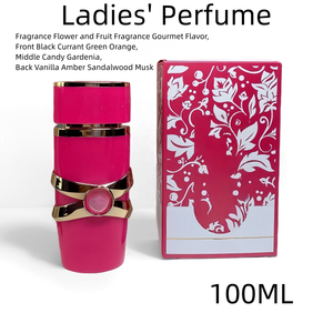 น้ำหอมคุณภาพสูง 100 มล. กลิ่นหรูหราแบบอาหรับ แนวไม้หอมและเครื่องเทศ กลิ่นติดทนนาน กลิ่นเลมอนและกุหลาบ น้ำหอมแบบสเปรย์ ขายส่ง กลิ่นอู๊ด ดอกไม้ และผลไม้ - Product Image 1