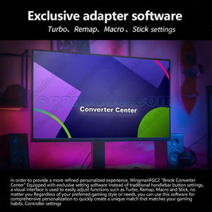 Brook Wingman FGC 2 para Hitbox <span class=keywords><strong>PS5</strong></span>/PS4/X Box <span class=keywords><strong>One</strong></span>/X Box Elite para NS/Arcade Stick Controller para PC con/Windows - Product Image 5