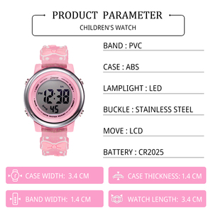 Trẻ em chính hãng không thấm nước Đồng hồ kỹ thuật số với báo động 3Bar khả năng chịu nước dẫn hiển thị - Product Image 5