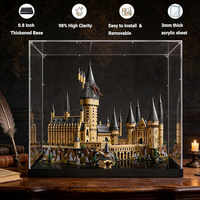 Vitrine en acrylique, boîte de présentation transparente personnalisée pour figurines, objets de collection et modèles de voitures