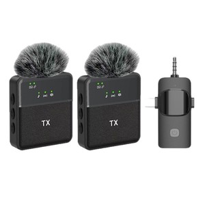 Nuevo Micrófono Lavalier Inalámbrico 3 en 1 F16 <span class=keywords><strong>con</strong></span> Clip para Transmisión en Vivo desde Teléfonos Móviles en Exteriores y Grabación Dedicada <span class=keywords><strong>con</strong></span> Reducción de Ruido - Product Image 1