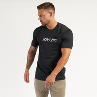 Kaus Gym T Shirt Desainer Spandeks Kualitas Tinggi Kaus Melar Kebugaran Ramping Pas untuk Atasan