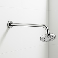 Accessoires de salle de bain muraux, support de bras de douche en laiton, bras de douche en acier inoxydable, fabrication en usine