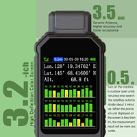 HeiPoe ZL190plus GPS portable pour la géodésie, les mesures embarquées, la mesure de la surface en acres et en mètres, la topographie