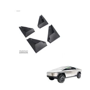 Nouveauté garde-boue couvercle de rabat garde-boue large support de garde-boue noir bavettes pour CYBERTRUCK - Product Image 1