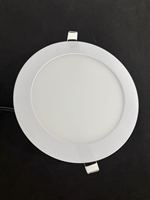 Lampu Panel LED Bulat 5 Inch Dimmable Smart RGBCCT Downlight Ultra Tipis Terpasang di Langit-langit 12mm untuk Kantor Bersertifikasi UL