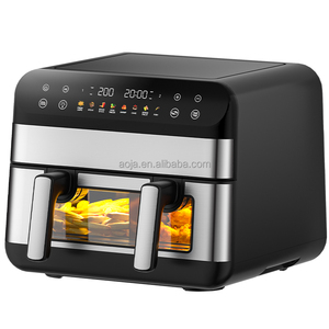 2025 <span class=keywords><strong>Friteuse</strong></span> <span class=keywords><strong>à</strong></span> <span class=keywords><strong>air</strong></span> double 4.5 + 4.5L 9L <span class=keywords><strong>à</strong></span> <span class=keywords><strong>deux</strong></span> zones séparées avec double panier grande capacité 2800W Circulation d'<span class=keywords><strong>air</strong></span> <span class=keywords><strong>chaud</strong></span> Freidora De Aire - Product Image 5