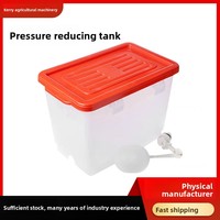 Nouvelle boîte de stockage d'eau automatique en plastique épaissi anti-pression pour volailles, lapins, renards, cailles, perdrix, blanc, rouge