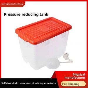Nuovo Serbatoio d'Acqua in Plastica Rinforzato a Pressione Ridotta, Contenitore Automatico per Allevamento di Pollame, Conigli, Volpi, Quaglie, <span class=keywords><strong>Pernici</strong></span>, Bianco Rosso - Product Image 3