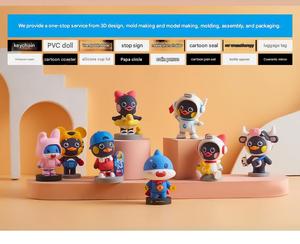 Custom Customized Soft-Gel Makeup Cartoon Portable <b>Mirror</b> Advertising Event <b>Small</b> Gift - Product Image 1