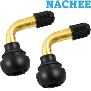 <span class=keywords><strong>Valve</strong></span> en laiton <span class=keywords><strong>à</strong></span> 90 degrés PVR60 PVR70 avec base en caoutchouc <span class=keywords><strong>à</strong></span> clipser pour VTT, scooter, moto - Product Image 1