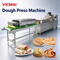 Machine commerciale automatique pour la fabrication de chapatis et de tortillas, avec four de cuisson et système de refroidissement