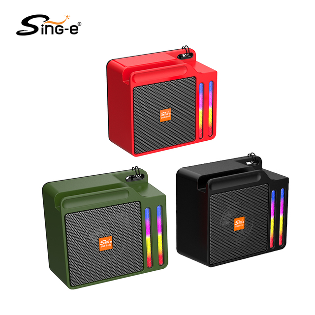 SING-E ZQS-B112 Home Outdoor Travel Wireless Subwoofer Car Audio Party DJ Mini Portable Blue Tooth Gaming Speaker